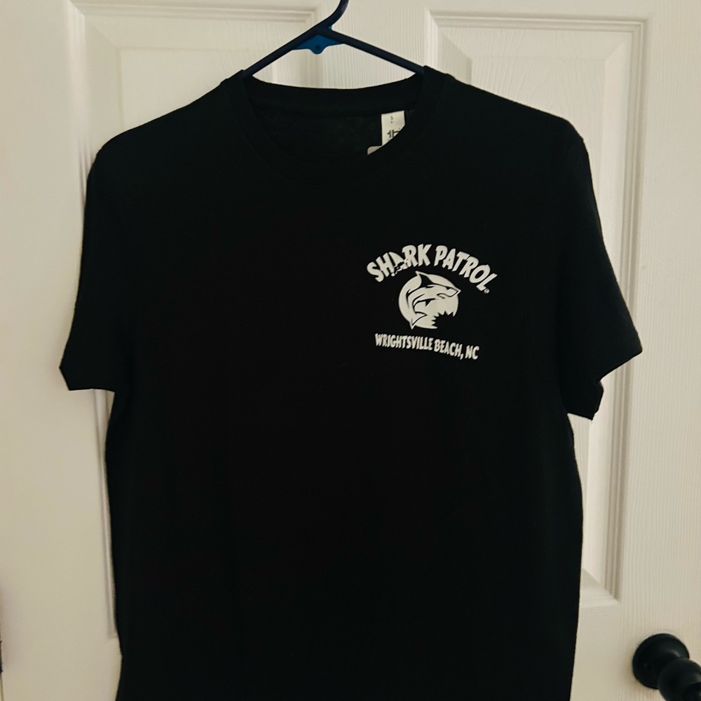 Shark Patrol Black T-Shirt
